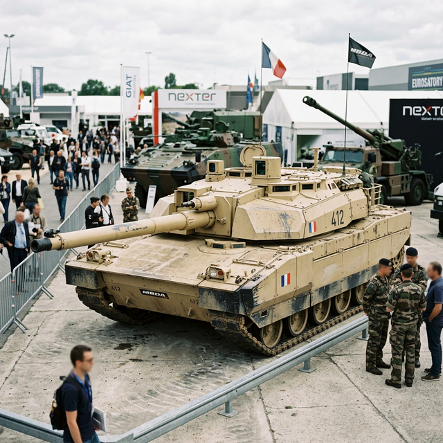 Main Battle Tank in the field