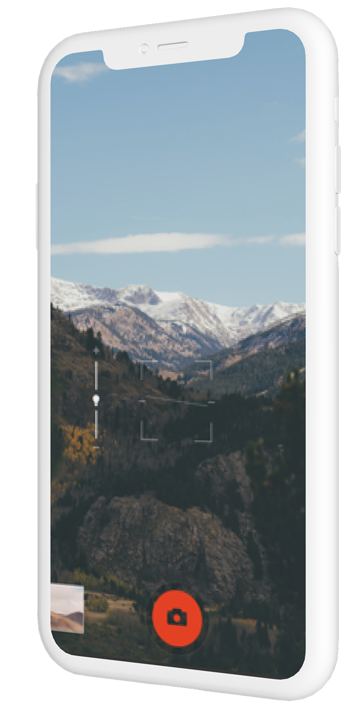 EyeX camera remote screen
